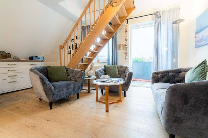 Ganze Ferienwohnung, Wohnung Og rechts "Anker" (Id 482) in St. Peter-Bad, St. Peter-Ording