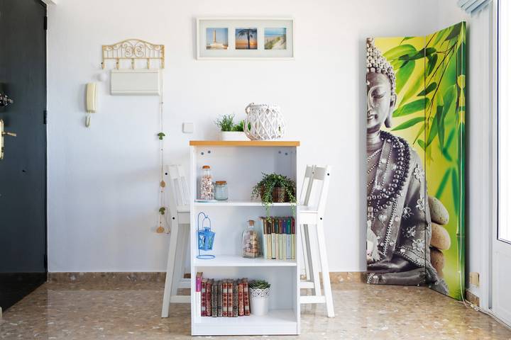 Apartamento entero, Apartamento 'La Barca' con terraza compartida, Wi-Fi y aire acondicionado in Puerto Chipiona, Chipiona