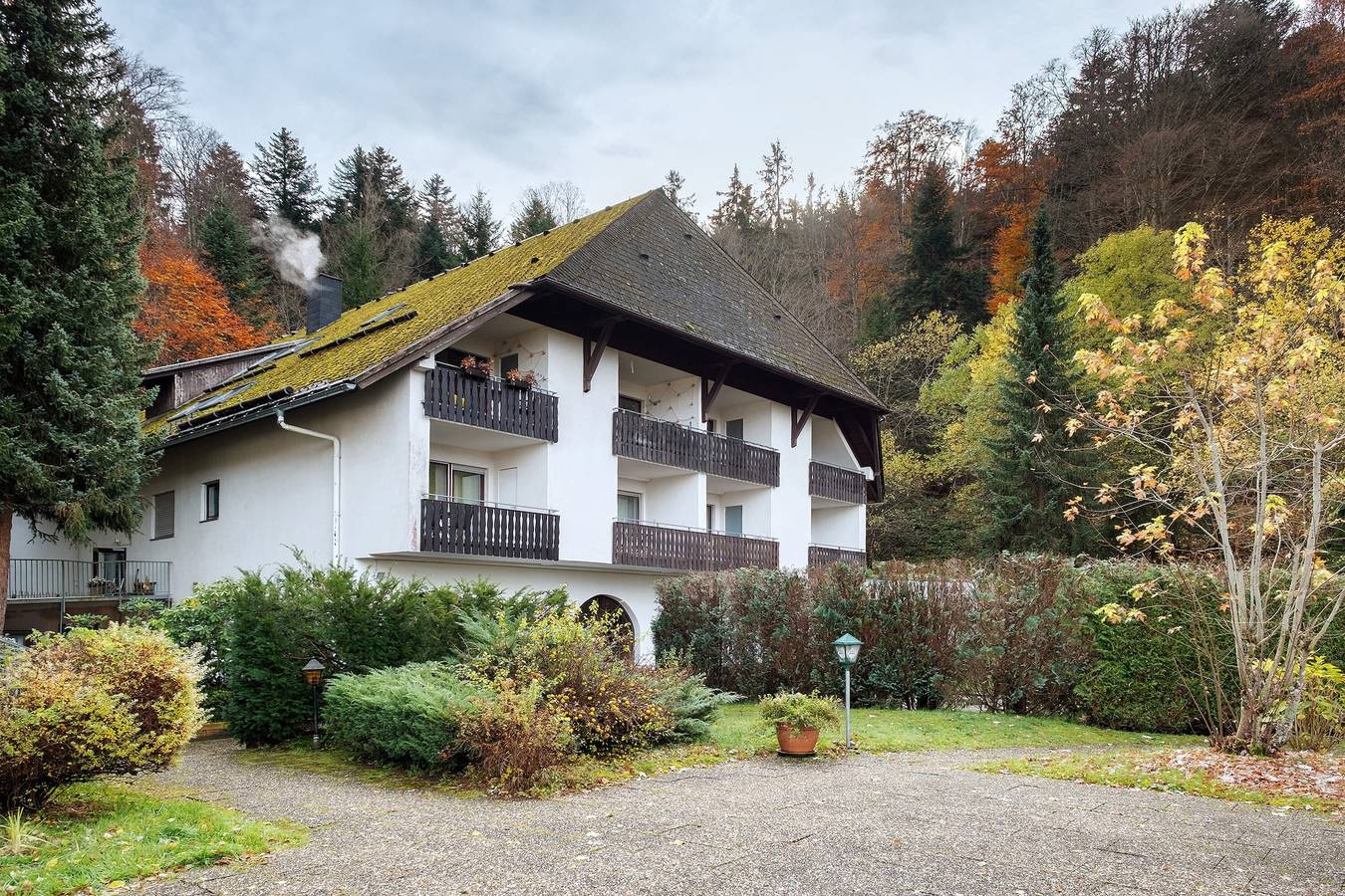 Ganze Wohnung, Ferienwohnung 'Bergblick' mit Balkon und Wi-Fi in Triberg, Südschwarzwald