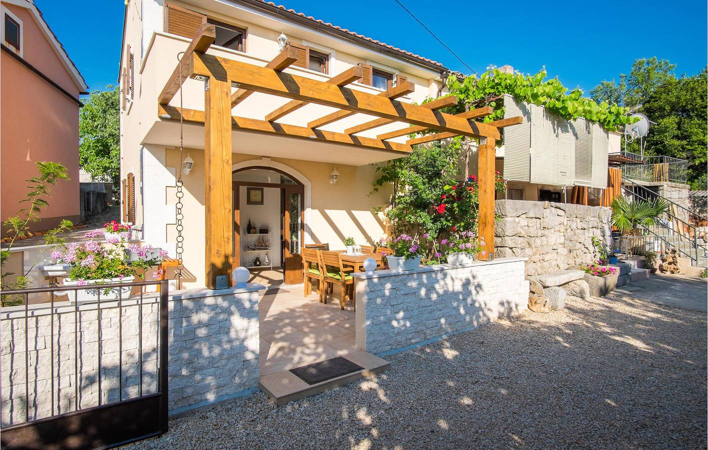 Ferienhaus für 6 Personen mit Terrasse in Sveti Vid-Miholjice, Malinska