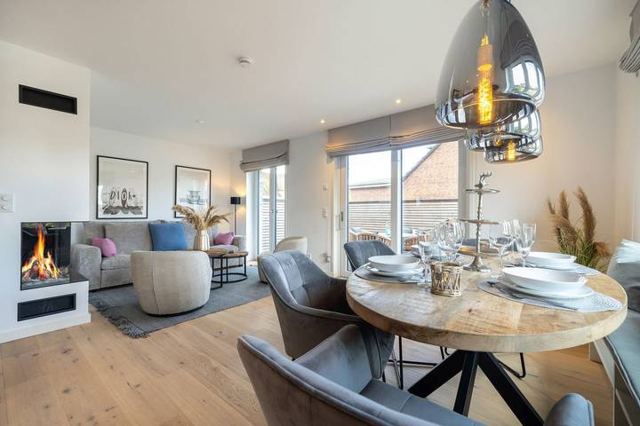 Ganze Wohnung, Appartement im Erd- und Untergeschoss mit ca. 100 m² Nutzfläche für 4 Personen. in Tinnum, Sylt (Gemeinde)