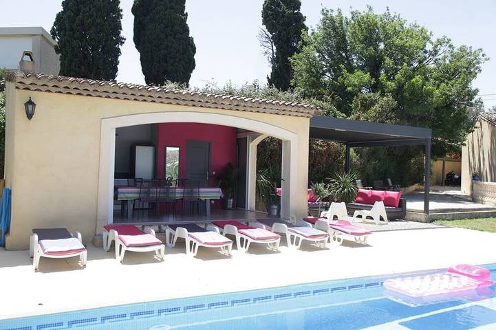 Maison provencale 2000 m2 de terrain vue imprenable sur l'étang in Istres, Côte méditerranéenne (France)