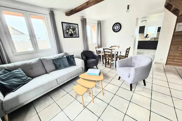 Ferienhaus für 4 Personen, mit Garten