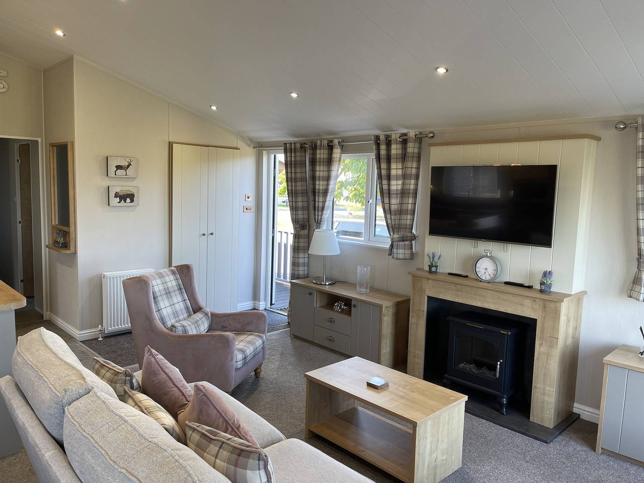 Yorkshire view lodge in Newton on Derwent, East Riding of Yorkshire