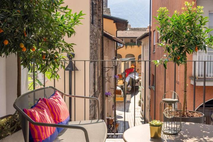 Chambre d’hôte pour 2 personnes, avec terrasse, animaux acceptés à Ascona