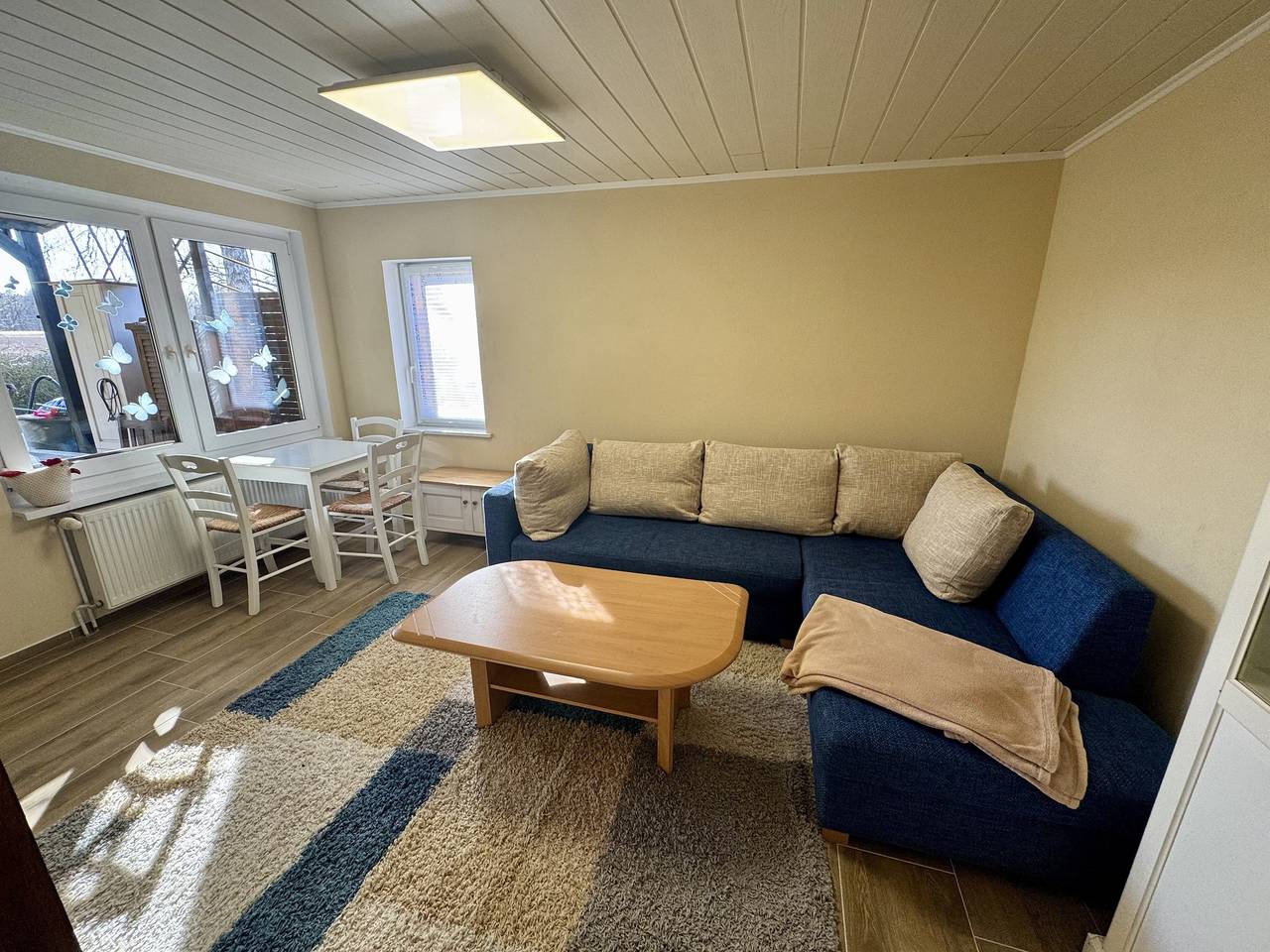 Casa vacanze 'Haffsonne' con terrazza soleggiata privata e giardino recintato in Ueckermunde, Vorpommern Greifswald