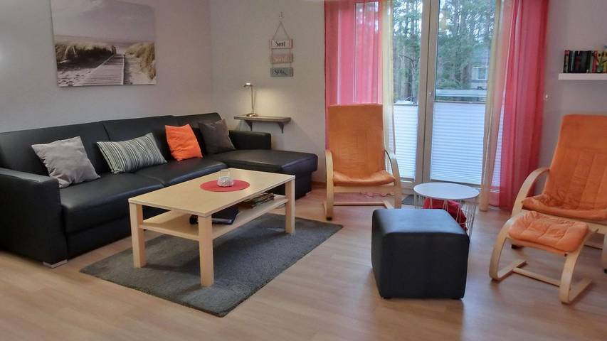 Ferienwohnung für 4 Personen, mit Balkon und Sauna in Gelbensande - 3