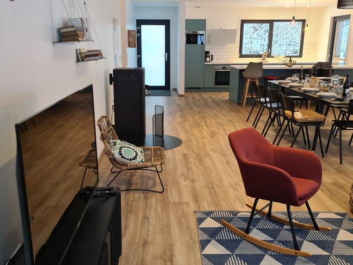 Gîte pour 10 personnes, avec jardin à La Bresse - 4