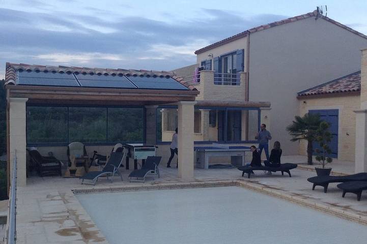 Gîte pour 7 personnes, avec piscine et balcon à Saint-Hippolyte-de-Montaigu - 4