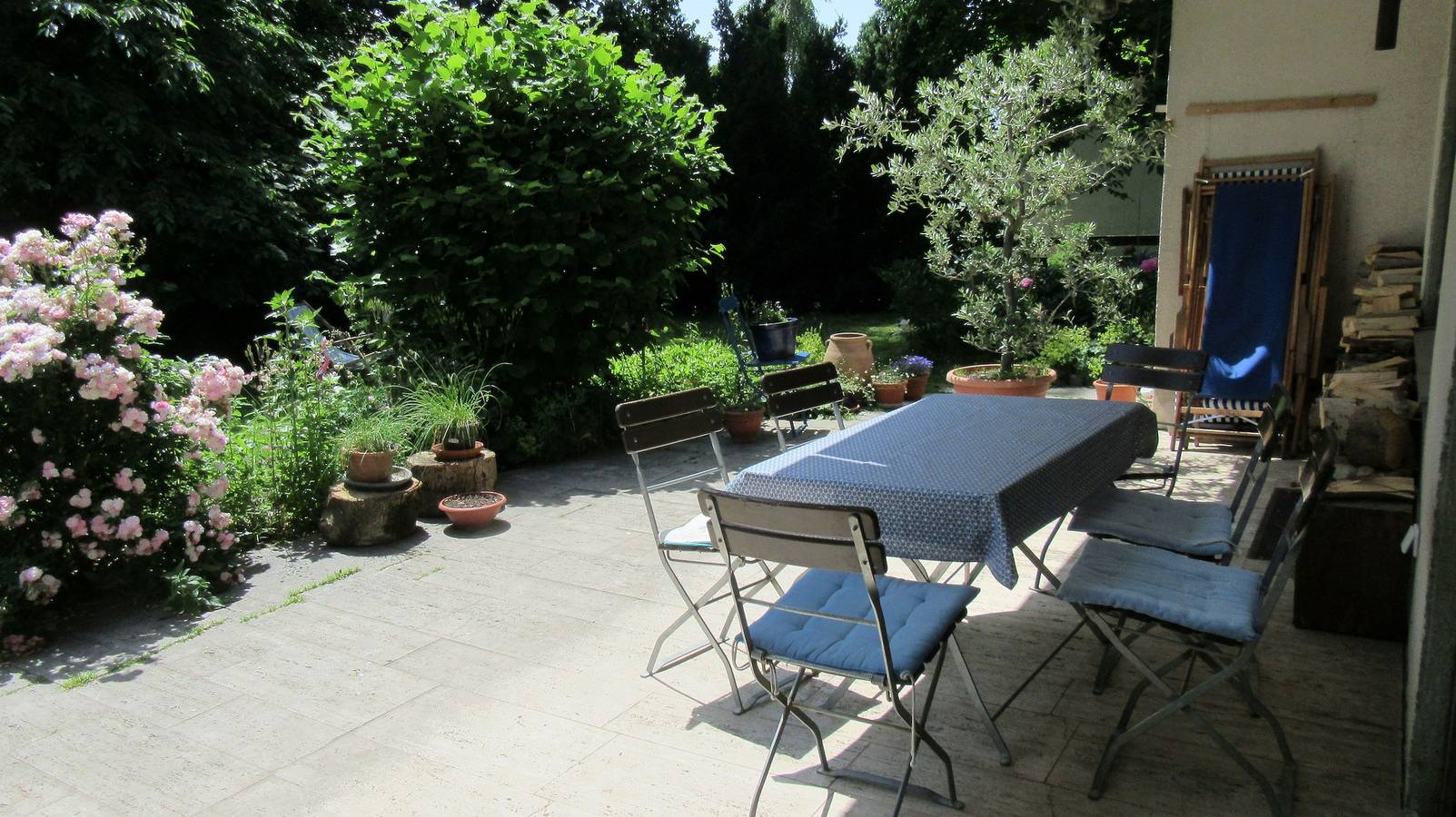 Ganze Ferienwohnung, Familiennest Vogelwuid - Ferienwohnung 110 qm mit Terrasse in Seebruck, Chiemsee