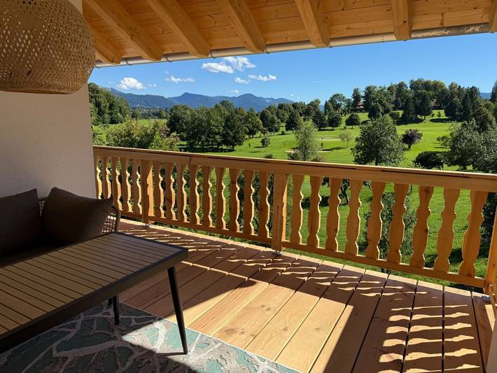 Ferienhaus für 5 Personen, mit Balkon und Balkon/Terrasse sowie Garten in Wackersberg