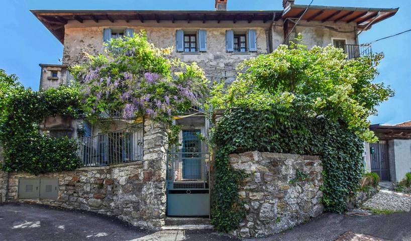 Ferienhaus für 5 Personen, mit Garten am Ortasee