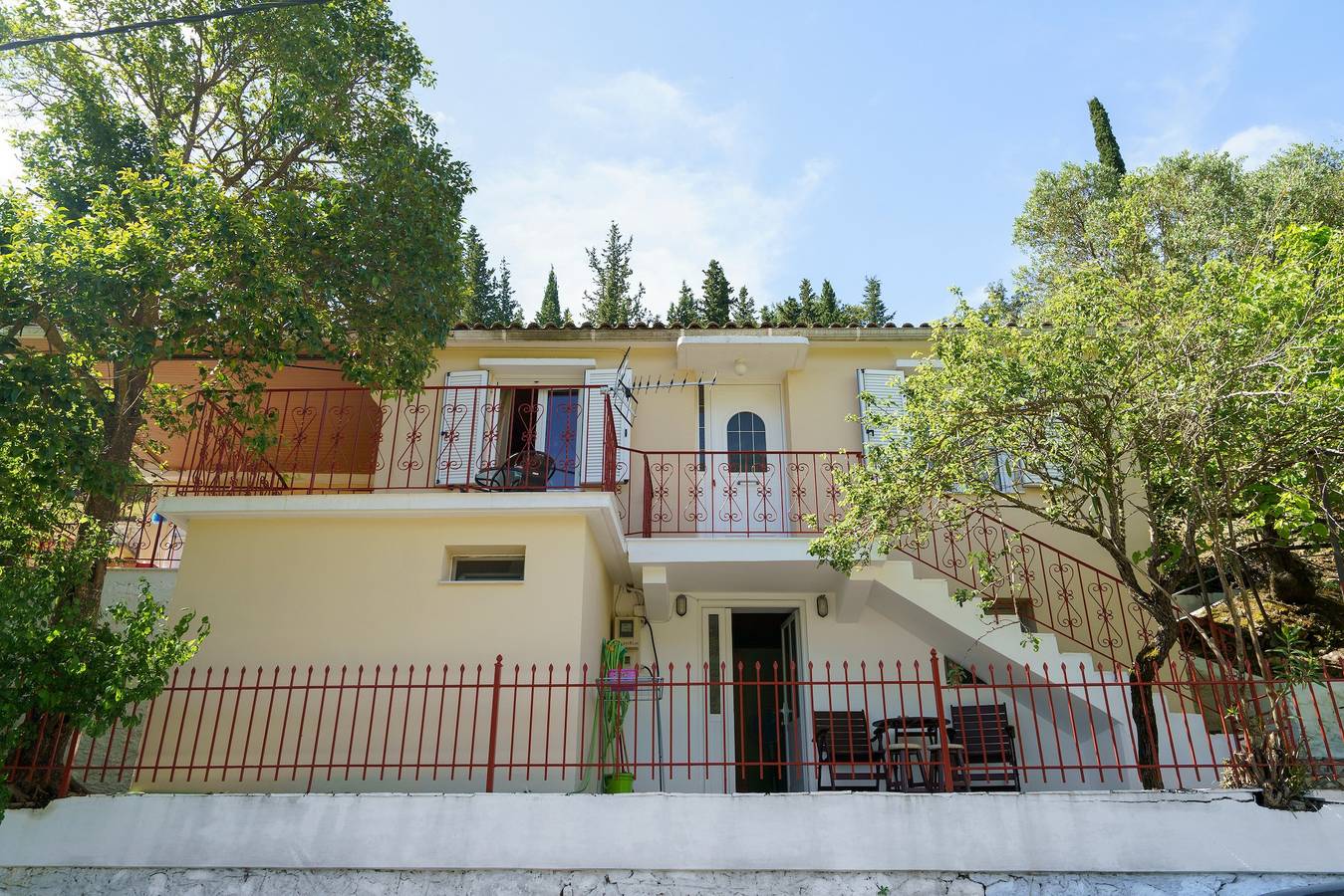 Casa Vacanze 'Studio Liana' con Terrazza Privata, Wi-Fi e Aria Condizionata in Frikes, Itaca