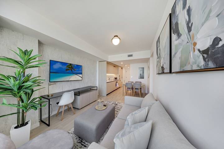 Ganze Wohnung, Ferienwohnung für 6 Personen mit Sauna in Miami, Florida