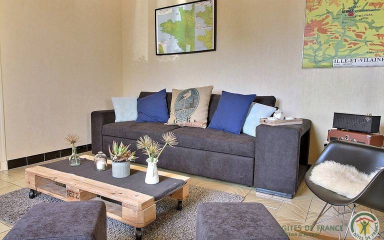 Gîte pour 6 personnes, avec jardin et terrasse à Pluduno - 4