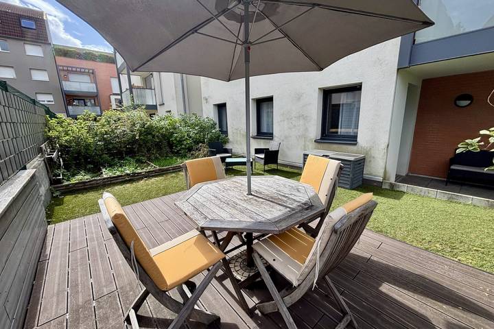 Appartement de vacances pour 4 personnes, avec Terrasse et Jardin