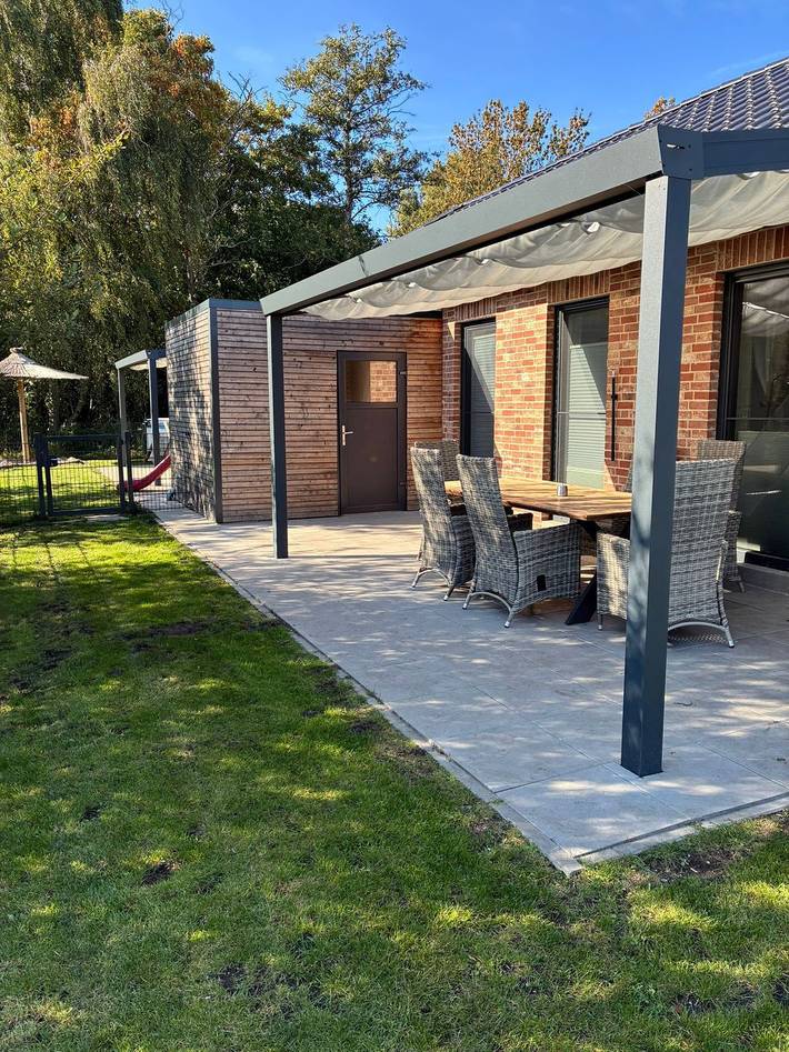 Ferienhaus für 6 Personen, mit Ausblick und Garten sowie Sauna, mit Haustier in Jade - 4