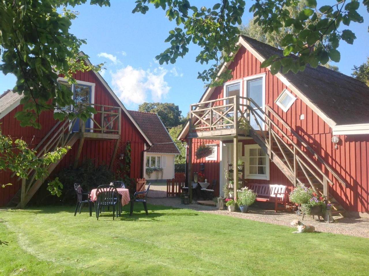Double Room with Garden View and Shared Bathroom in Ängelholms und Umgebung