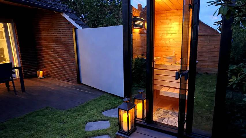 Ferienhaus für 5 Personen, mit Garten und Sauna in Dangast