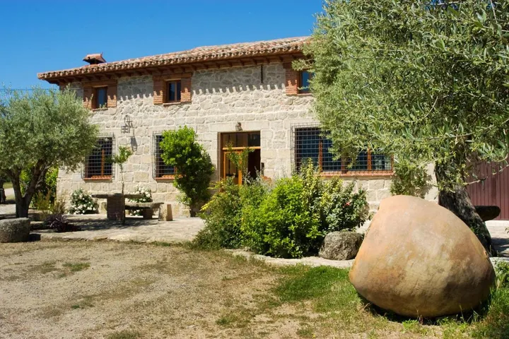 Maison de vacances pour 8 personnes, avec piscine ainsi que jardin et vue - 1