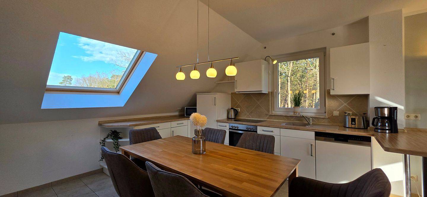 Apartamento entero, Große, komfortable 3 Zi.-Fewo für 4 Pers., nur 700 m bis zum Strand, mit Wlan in Graal-Müritz, Rostock y sus alrededores