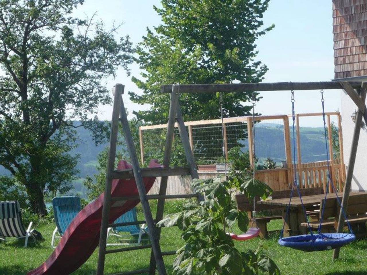 Ganze Ferienwohnung, Familienferienhof Stabauer - Grüne Kolomandl in Salzkammergut-Berge, Zell am Moos
