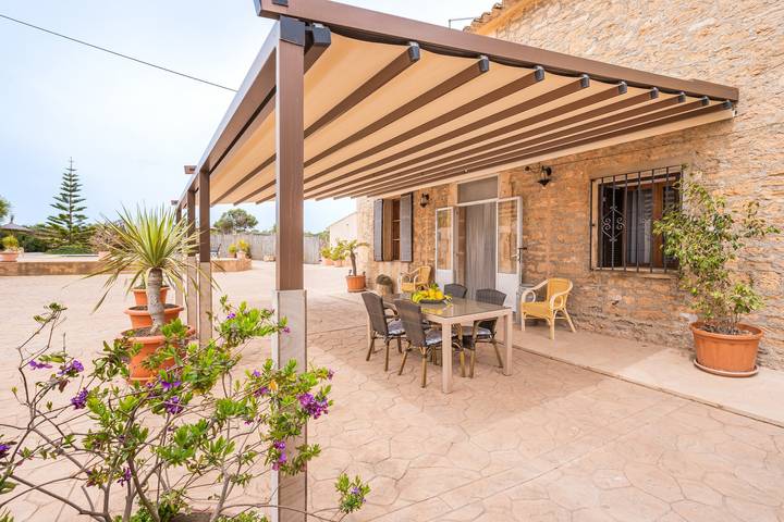 Finca am Strand für 6 Personen, mit Garten in Ses Salines - 3