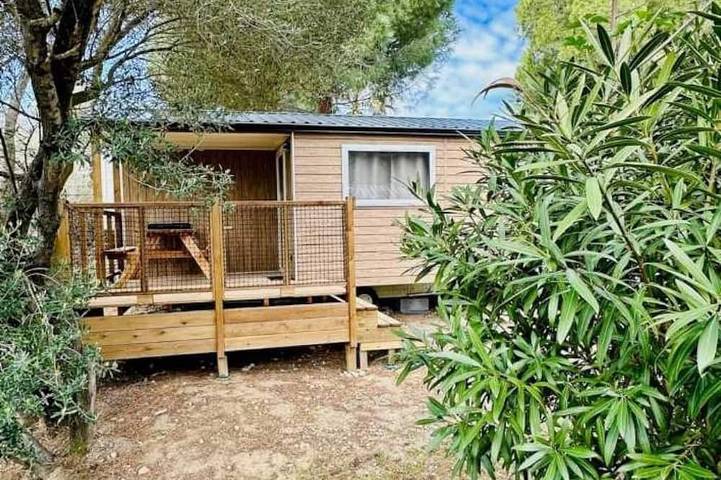 Camping para 4 personas, Se admiten mascotas en Sigean