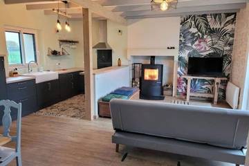 Gîte pour 11 personnes, avec jardin à Chaunay