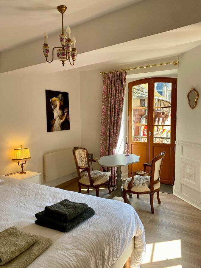 La maison d'en haut in Josselin, Région de Pontivy