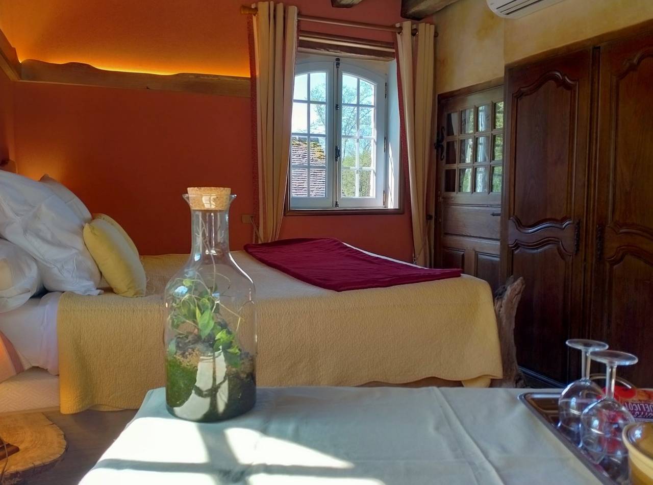Domaine de Frévent - Chambre "La Tour" in La Chapelle-Rablais, Seine-et-Marne