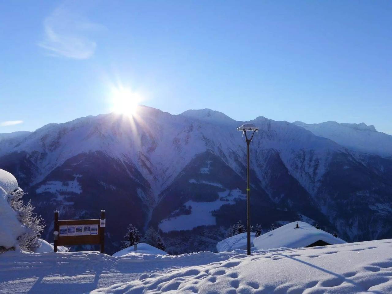 Lodge for 4 People in Riederalp, Western Alps