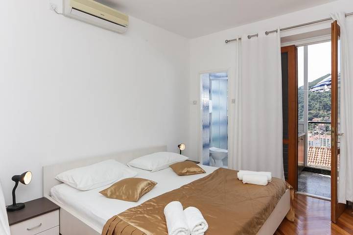 Studio pour 2 personnes, avec Vue sur l’océan et Balcon dans Dalmatie Dubrovnik - 2