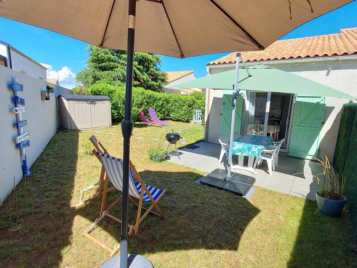 Location de vacances pour 4 personnes, avec terrasse et piscine à Saint-Vincent-sur-Jard - 2