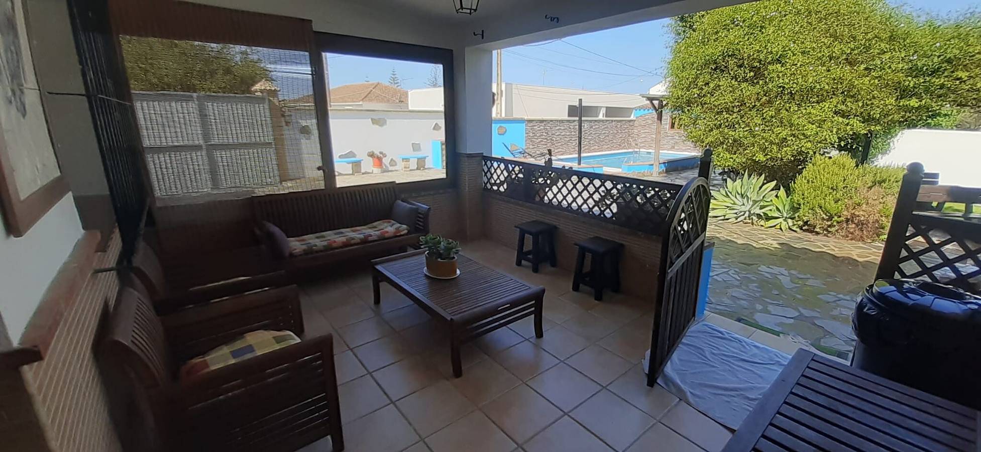 Casa Veterinario: piscina privata, Wi-Fi e aria condizionata in Barrio Nuevo, Conil de la Frontera