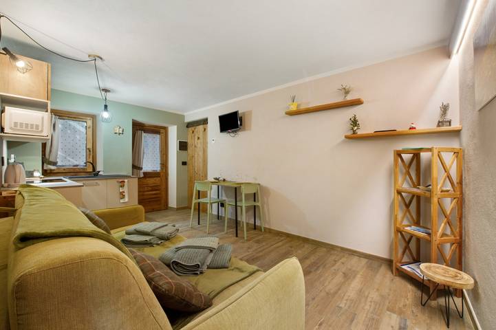 Studio for 2 personer, husdyr tilladt i Breuil-Cervinia