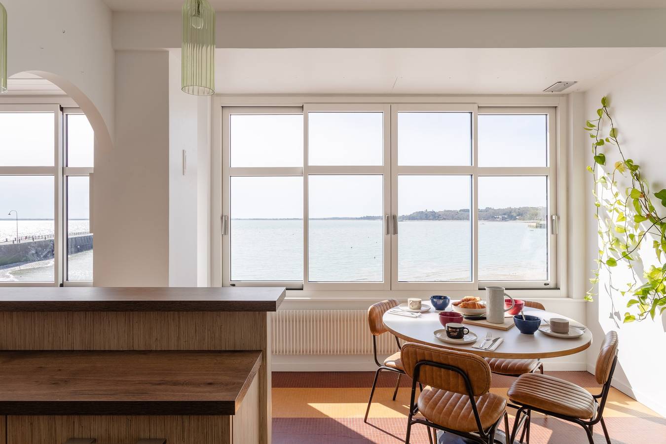 Appartement entier, L'Amirauté - Vue imprenable sur la mer in Cancale, Baie du Mont-Saint-Michel