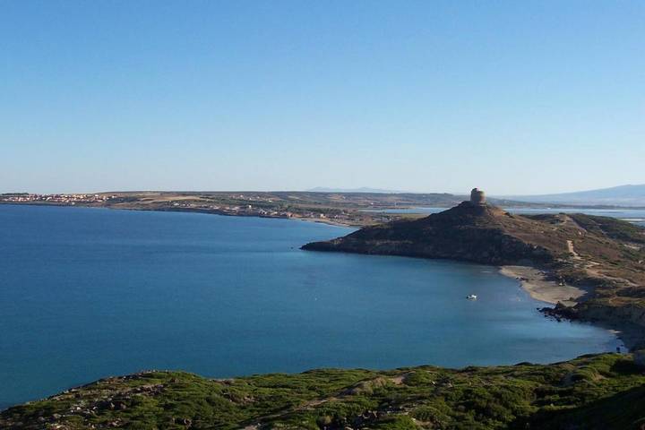 Location de vacances pour 3 personnes, avec Balcon ainsi que Terrasse et Vue à Cabras - 2