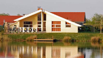 Ferienhaus mit Meerblick für 13 Personen, mit Terrasse und Whirlpool sowie Sauna in Elbe-Weser
