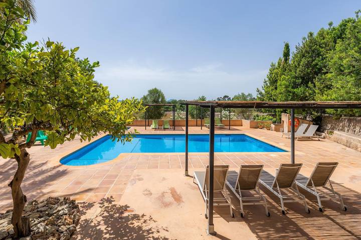 Finca für Gruppen für 6 Personen, mit Kinderpool und Garten, mit Haustier in Manacor - 2