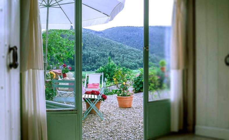 Casa vacanza per 2 persone, con Terrazza e Giardino nonché Panorama a Calenzano