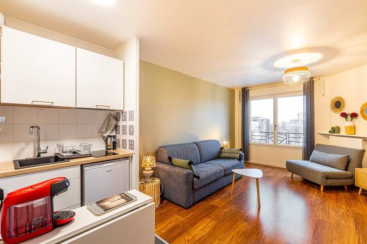 Studio pour 2 personnes dans Seine-Saint-Denis