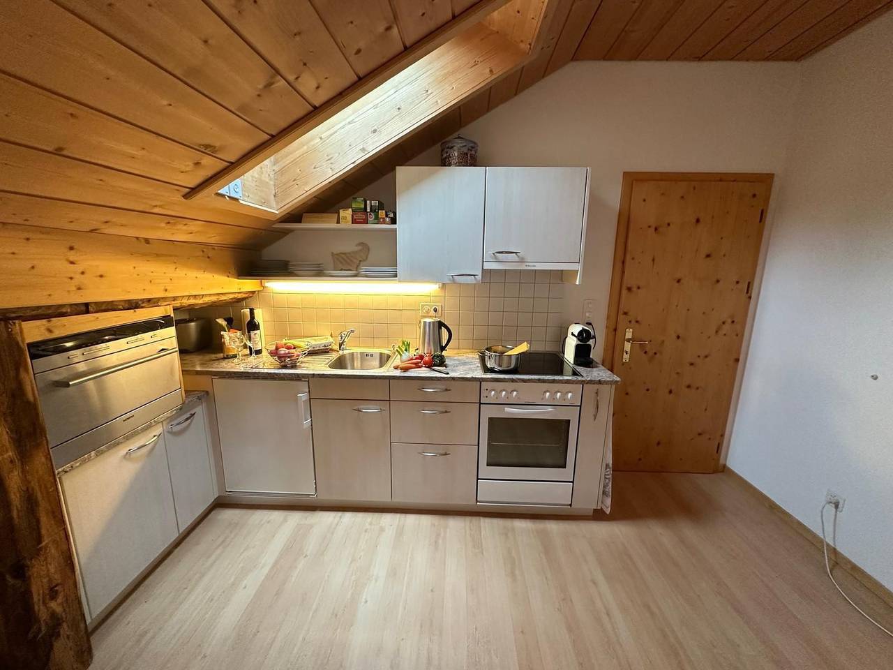 Ganze Ferienwohnung, Chesa Schech Dachstudio in Zuoz in Zuoz, Oberengadin