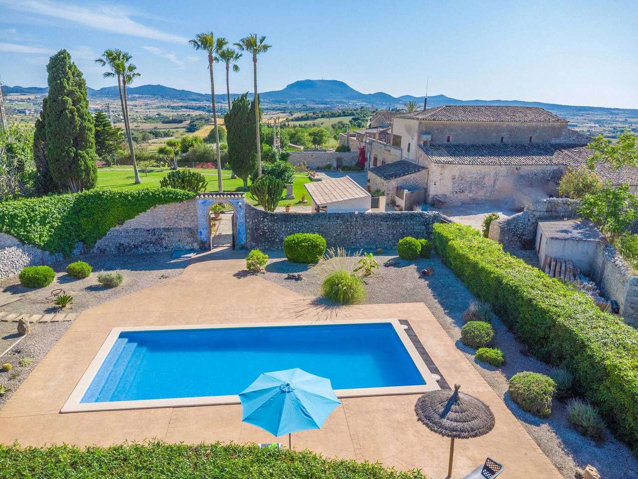 Villa für 10 Personen mit Garten in Montuïri, Mallorca Inselmitte