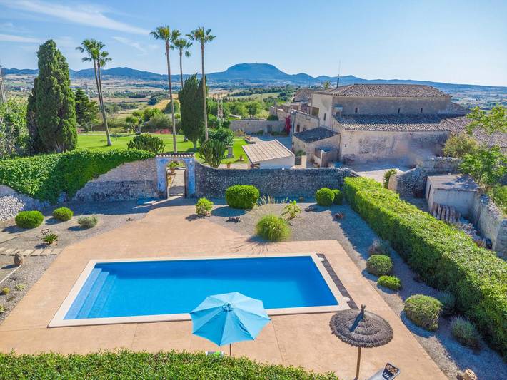Finca für 10 Personen, mit Pool und Garten in Montuïri - 2