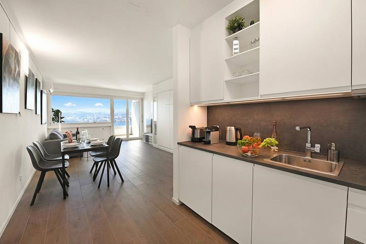 Ferienwohnung für 4 Personen, mit Terrasse und Seeblick in Lugano - 4