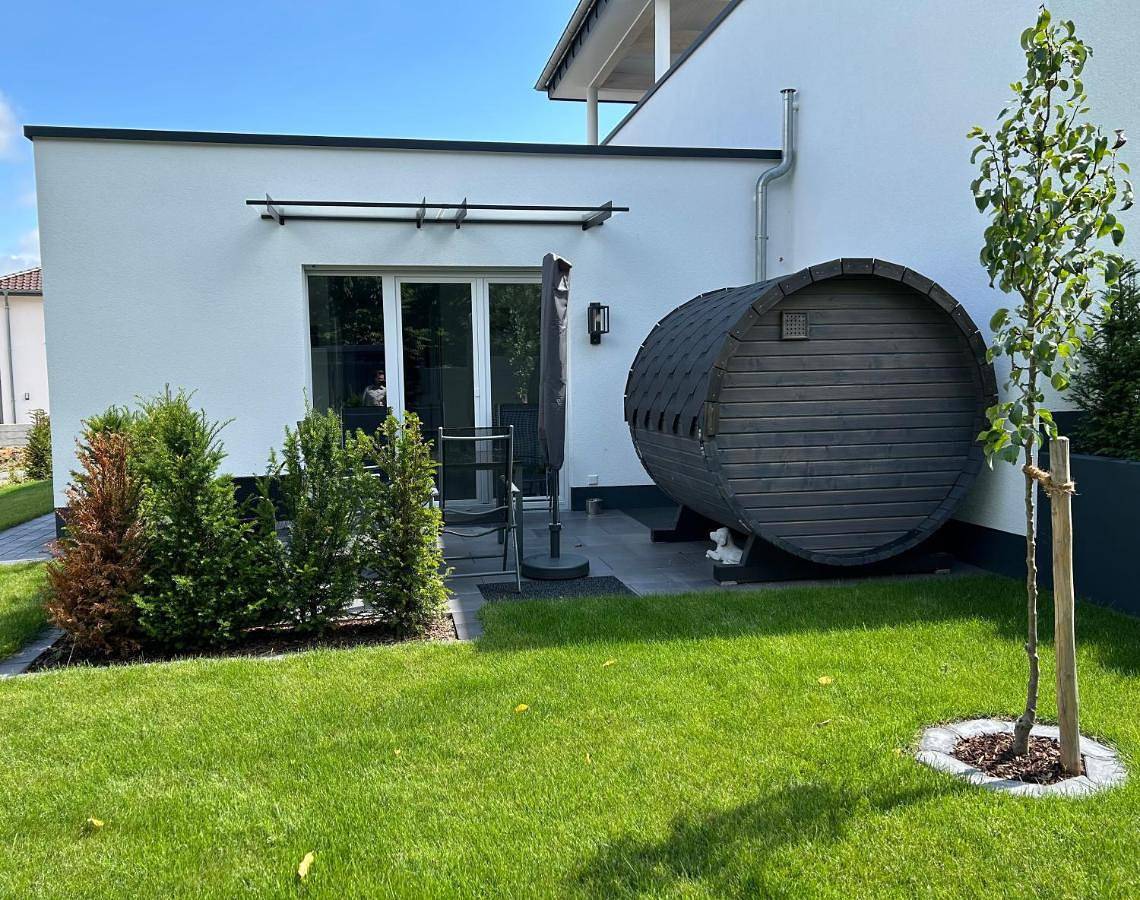 Ferienwohnung - Haus mit Faßsauna - Nähe Fulda in Großenlüder, Rhön-Hessen
