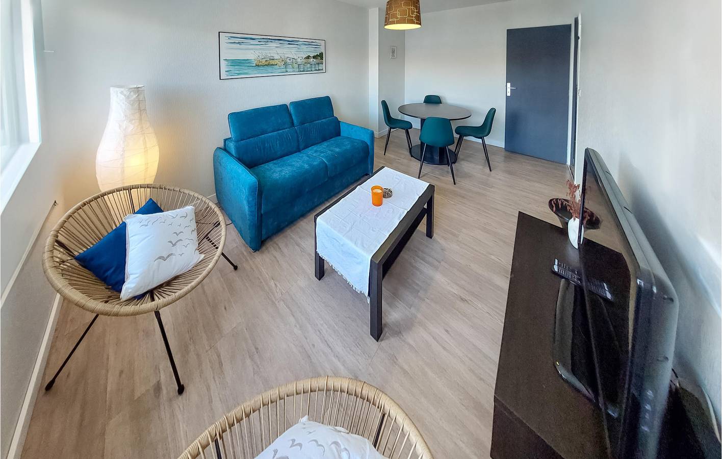 Appartement de vacances entier, Appartement en bord de mer avec commodités et WiFi in Royan, Côte de Beauté