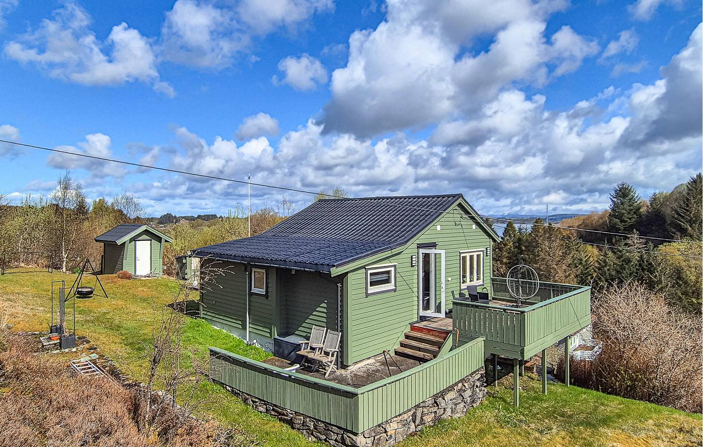Ferienhaus für 7 Personen mit Garten in Radøy