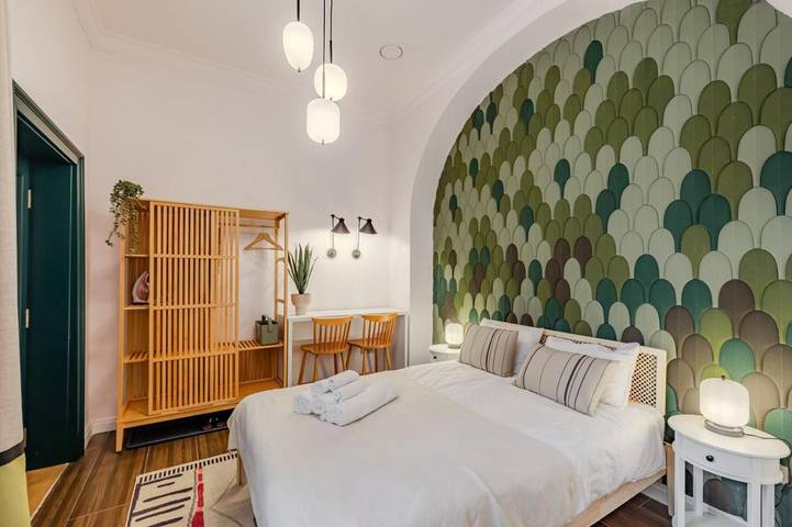 Apartament wakacyjny dla 2 osób, z balkon w Sybin